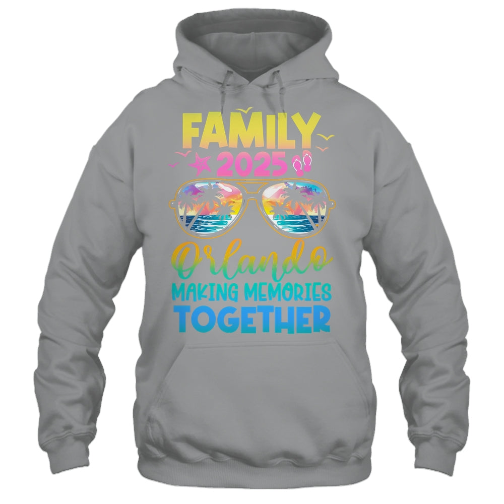 Family Vacation Orlando 2025 Summer Holiday Matching Shirt & Tank Top | siriusteestore