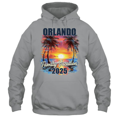 Family Vacation Orlando 2025 Summer Trip Matching Shirt & Tank Top | siriusteestore