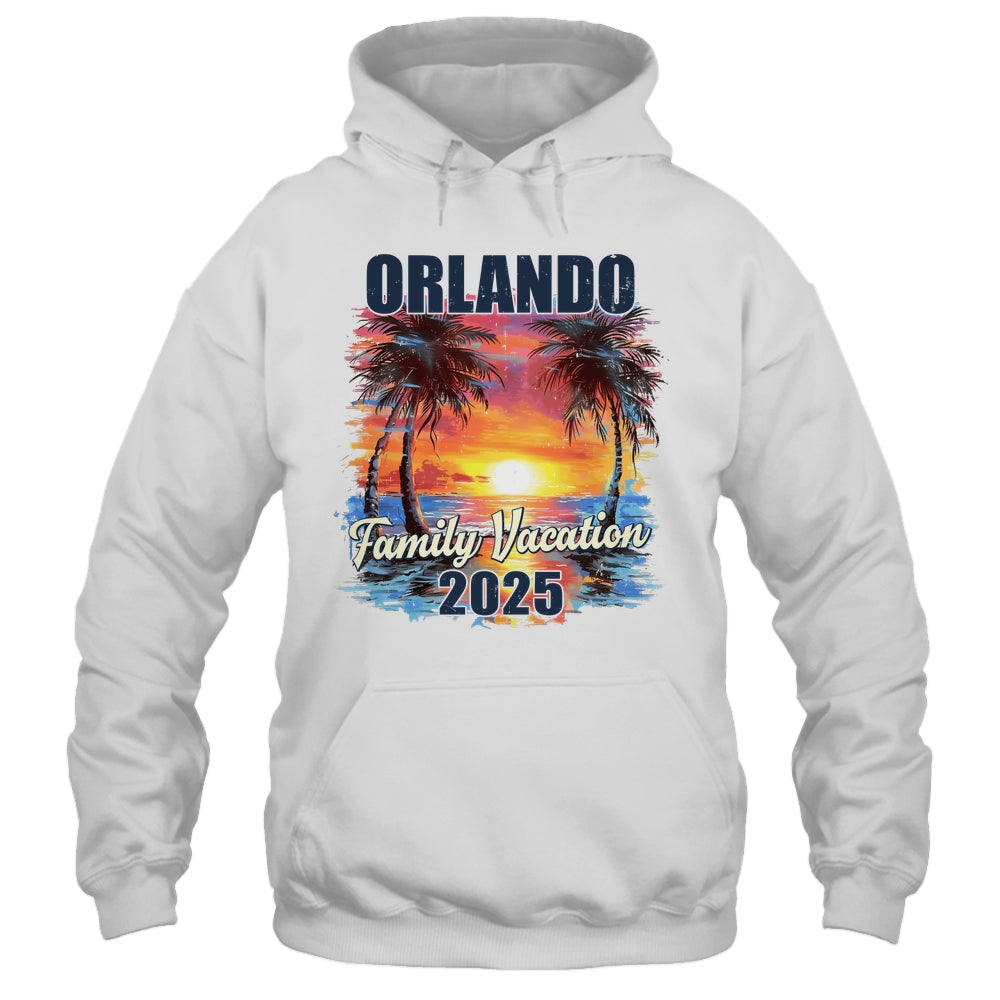 Family Vacation Orlando 2025 Summer Trip Matching Shirt & Tank Top | siriusteestore