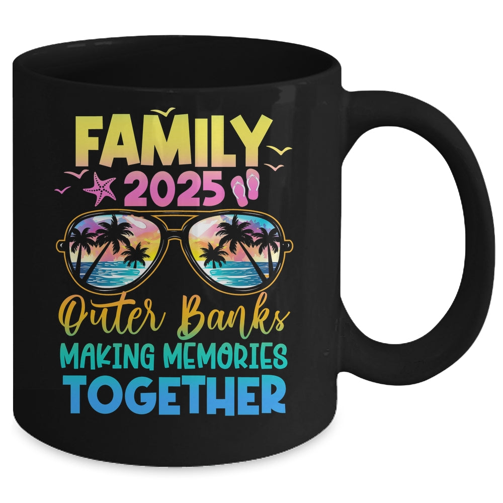 Family Vacation Outer Banks 2025 Summer Holiday Matching Mug | siriusteestore