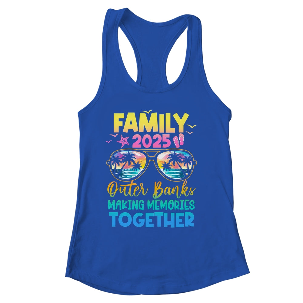 Family Vacation Outer Banks 2025 Summer Holiday Matching Shirt & Tank Top | siriusteestore