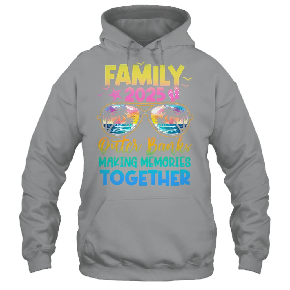 Family Vacation Outer Banks 2025 Summer Holiday Matching Shirt & Tank Top | siriusteestore
