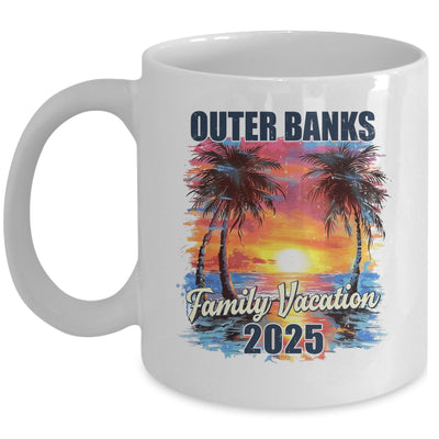 Family Vacation Outer Banks 2025 Summer Trip Matching Mug | siriusteestore