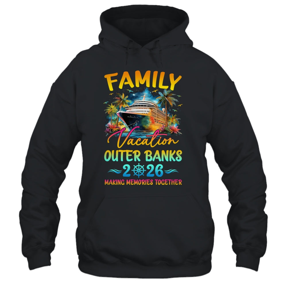 Family Vacation Outer Banks 2026 Matching Group Summer Shirt & Tank Top | siriusteestore