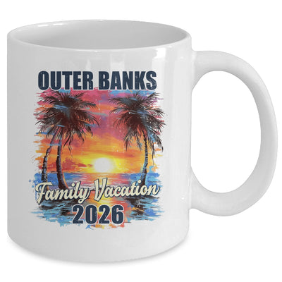 Family Vacation Outer Banks 2026 Summer Trip Matching Mug | siriusteestore