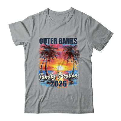 Family Vacation Outer Banks 2026 Summer Trip Matching Shirt & Tank Top | siriusteestore