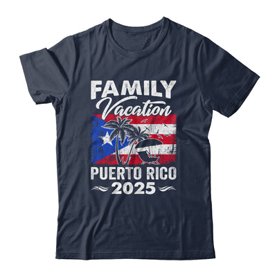 Family Vacation Puerto Rico 2025 Beach Summer Vacation Shirt & Tank Top | siriusteestore