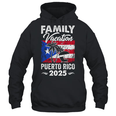 Family Vacation Puerto Rico 2025 Beach Summer Vacation Shirt & Tank Top | siriusteestore
