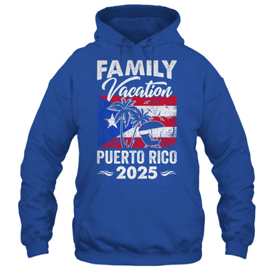 Family Vacation Puerto Rico 2025 Beach Summer Vacation Shirt & Tank Top | siriusteestore