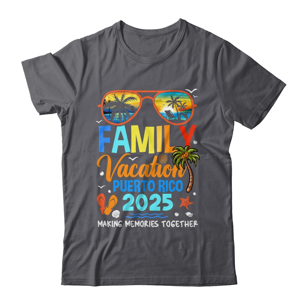 Family Vacation Puerto Rico 2025 Family Vacation Together Shirt & Tank Top | siriusteestore