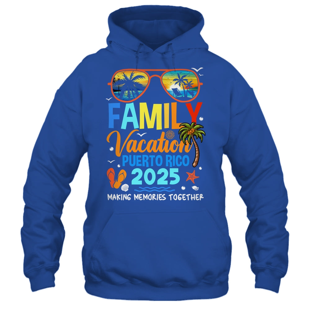 Family Vacation Puerto Rico 2025 Family Vacation Together Shirt & Tank Top | siriusteestore