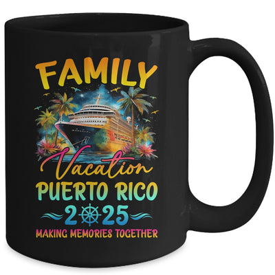Family Vacation Puerto Rico 2025 Matching Group Summer Mug | siriusteestore