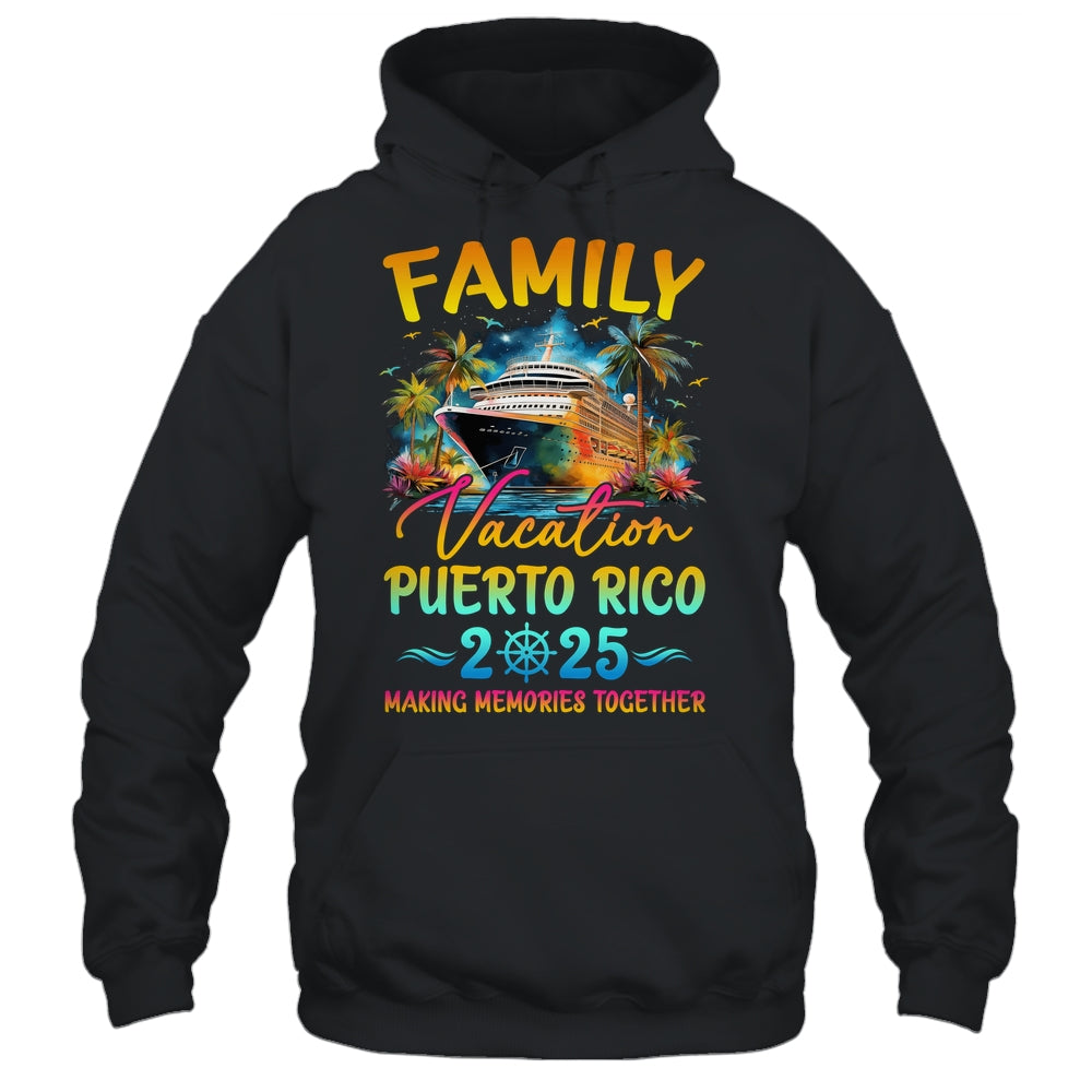 Family Vacation Puerto Rico 2025 Matching Group Summer Shirt & Tank Top | siriusteestore