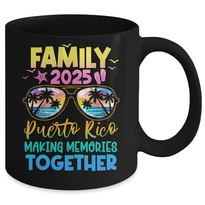 Family Vacation Puerto Rico 2025 Summer Holiday Matching Mug | siriusteestore