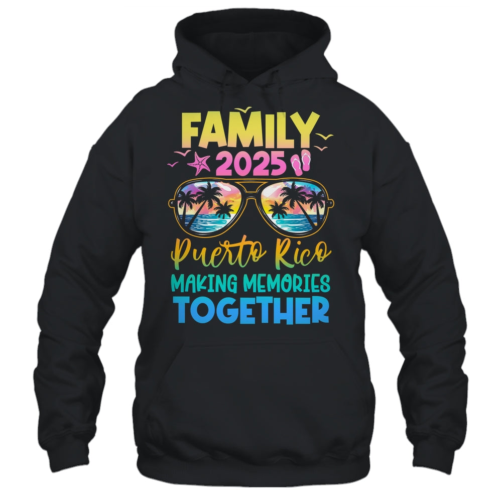 Family Vacation Puerto Rico 2025 Summer Holiday Matching Shirt & Tank Top | siriusteestore