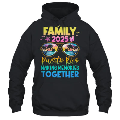 Family Vacation Puerto Rico 2025 Summer Holiday Matching Shirt & Tank Top | siriusteestore