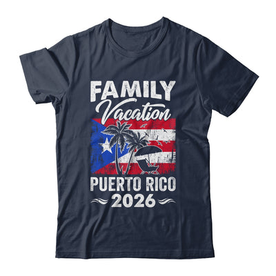 Family Vacation Puerto Rico 2026 Beach Summer Vacation Shirt & Tank Top | siriusteestore