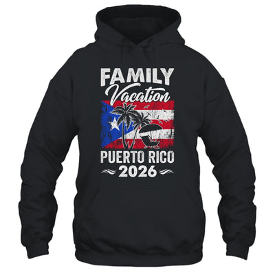 Family Vacation Puerto Rico 2026 Beach Summer Vacation Shirt & Tank Top | siriusteestore
