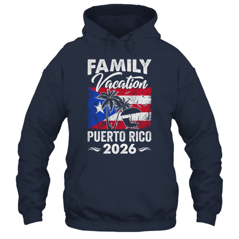 Family Vacation Puerto Rico 2026 Beach Summer Vacation Shirt & Tank Top | siriusteestore