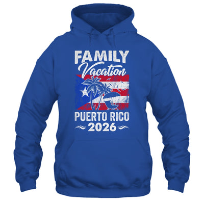 Family Vacation Puerto Rico 2026 Beach Summer Vacation Shirt & Tank Top | siriusteestore