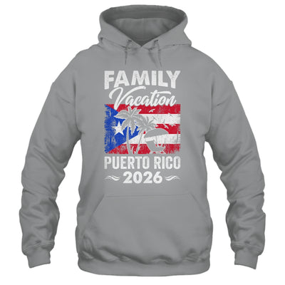 Family Vacation Puerto Rico 2026 Beach Summer Vacation Shirt & Tank Top | siriusteestore
