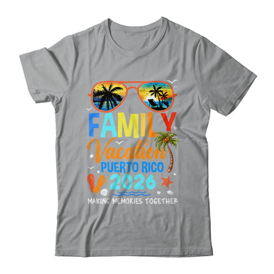 Family Vacation Puerto Rico 2026 Family Vacation Together Shirt & Tank Top | siriusteestore