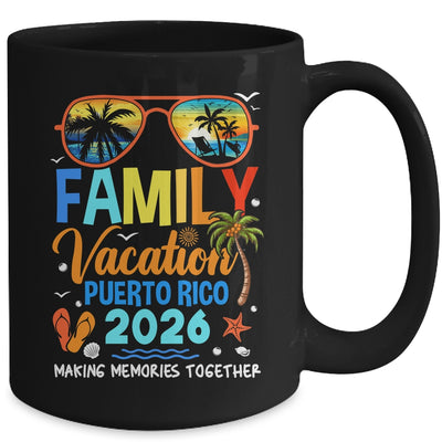 Family Vacation Puerto Rico 2026 Family Vacation Together Mug | siriusteestore