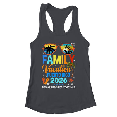 Family Vacation Puerto Rico 2026 Family Vacation Together Shirt & Tank Top | siriusteestore