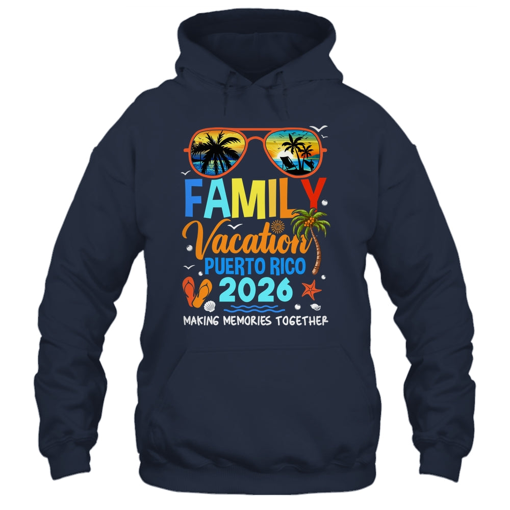 Family Vacation Puerto Rico 2026 Family Vacation Together Shirt & Tank Top | siriusteestore