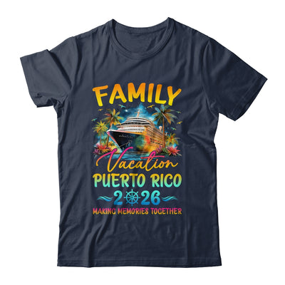 Family Vacation Puerto Rico 2026 Matching Group Summer Shirt & Tank Top | siriusteestore