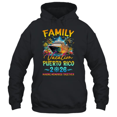 Family Vacation Puerto Rico 2026 Matching Group Summer Shirt & Tank Top | siriusteestore
