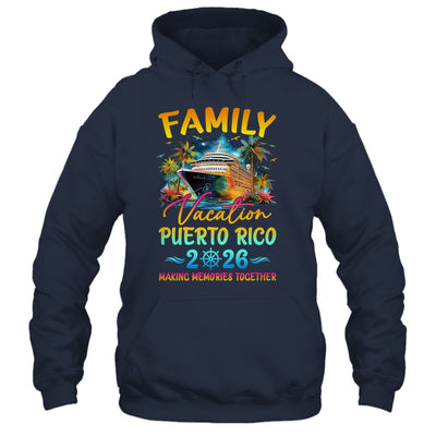 Family Vacation Puerto Rico 2026 Matching Group Summer Shirt & Tank Top | siriusteestore