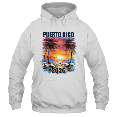 Family Vacation Puerto Rico 2026 Summer Trip Matching Shirt & Tank Top | siriusteestore