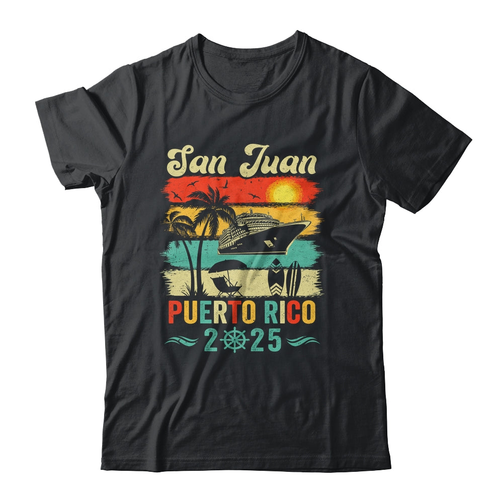 Family Vacation Puerto Rico San Juan 2025 Beach Summer Shirt & Tank Top | siriusteestore