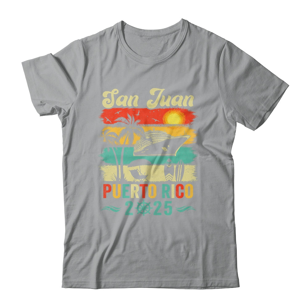 Family Vacation Puerto Rico San Juan 2025 Beach Summer Shirt & Tank Top | siriusteestore