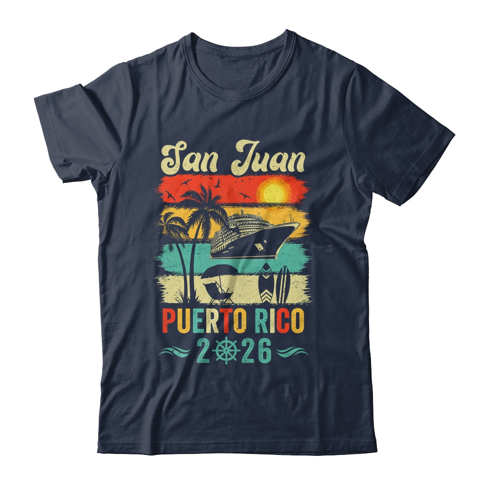Family Vacation Puerto Rico San Juan 2026 Beach Summer Shirt & Tank Top | siriusteestore