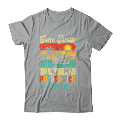 Family Vacation Puerto Rico San Juan 2026 Beach Summer Shirt & Tank Top | siriusteestore