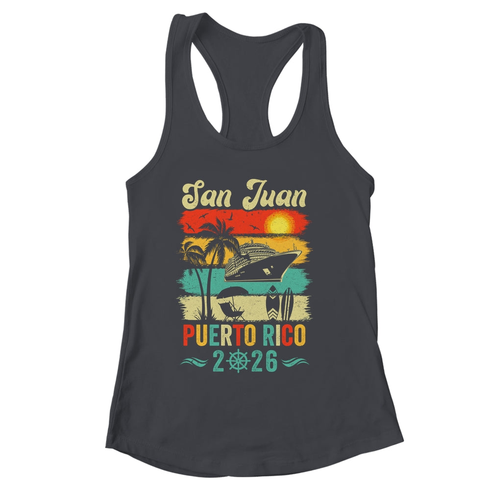 Family Vacation Puerto Rico San Juan 2026 Beach Summer Shirt & Tank Top | siriusteestore