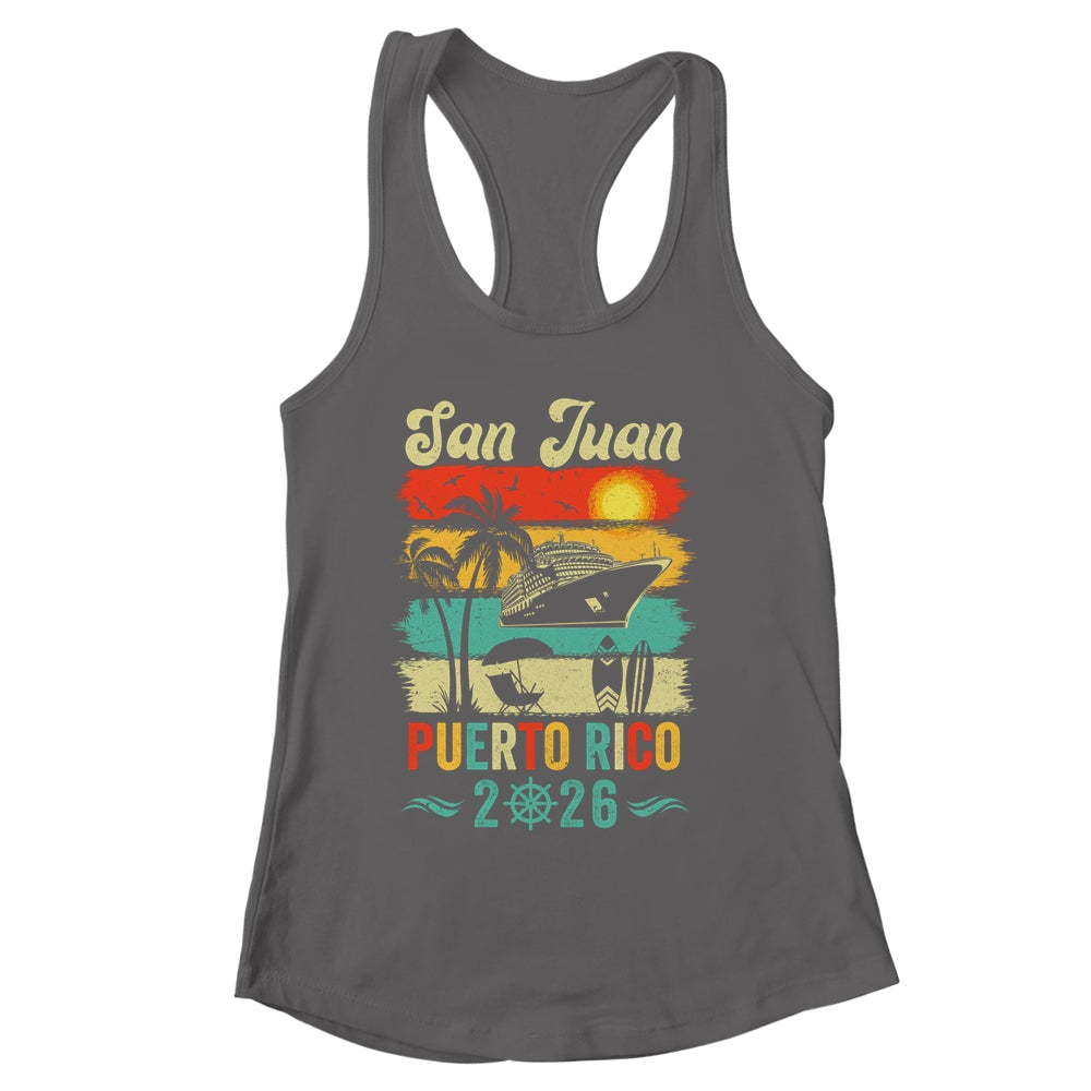 Family Vacation Puerto Rico San Juan 2026 Beach Summer Shirt & Tank Top | siriusteestore