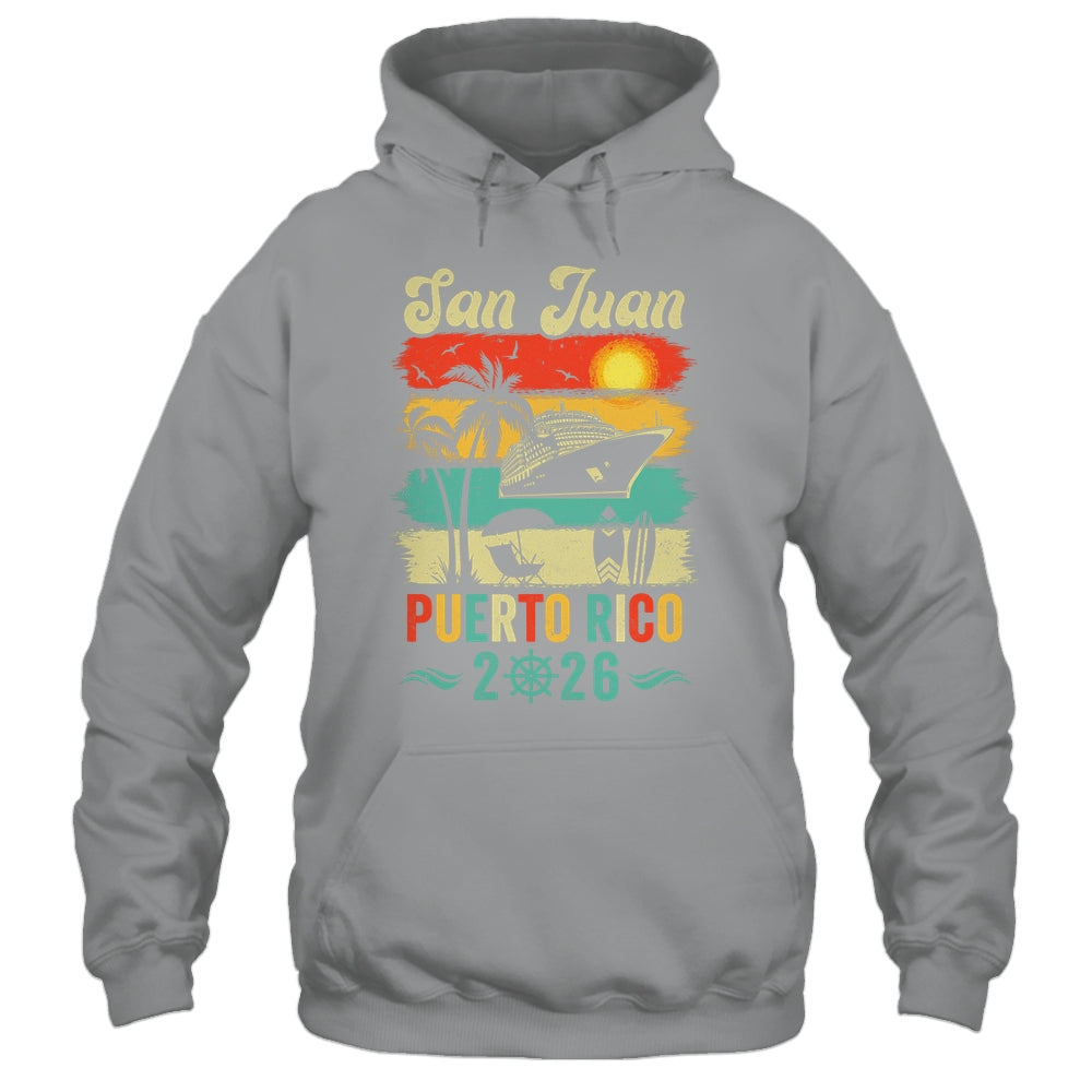 Family Vacation Puerto Rico San Juan 2026 Beach Summer Shirt & Tank Top | siriusteestore