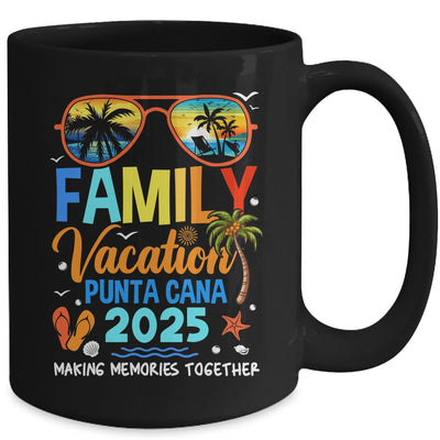 Family Vacation Punta Cana 2025 Dominican Republic Vacation Mug | siriusteestore