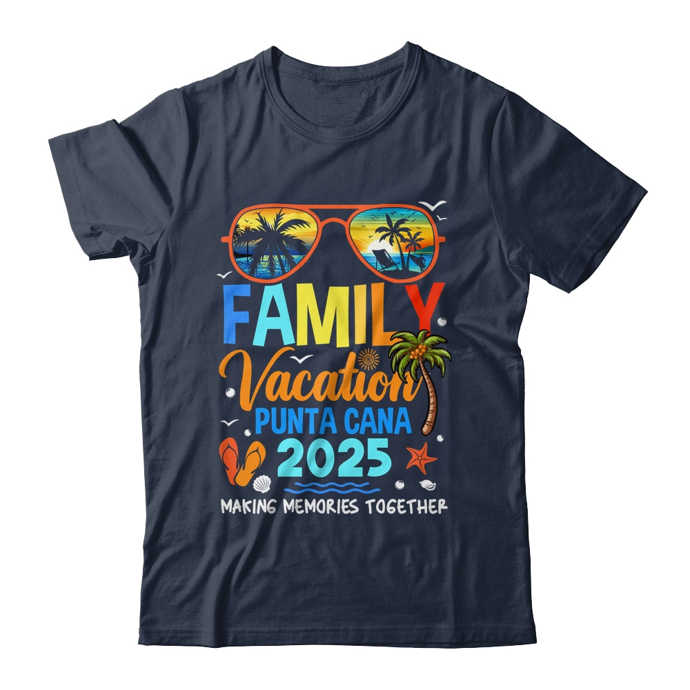 Family Vacation Punta Cana 2025 Dominican Republic Vacation Shirt & Tank Top | siriusteestore