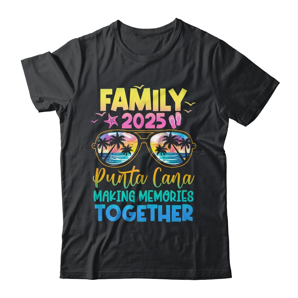Family Vacation Punta Cana 2025 Summer Holiday Matching Shirt & Tank Top | siriusteestore