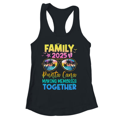 Family Vacation Punta Cana 2025 Summer Holiday Matching Shirt & Tank Top | siriusteestore