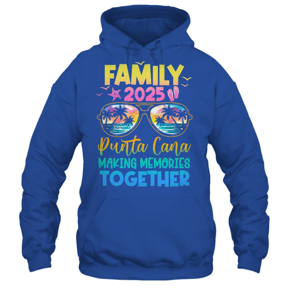 Family Vacation Punta Cana 2025 Summer Holiday Matching Shirt & Tank Top | siriusteestore