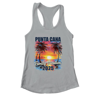 Family Vacation Punta Cana 2025 Summer Trip Matching Shirt & Tank Top | siriusteestore