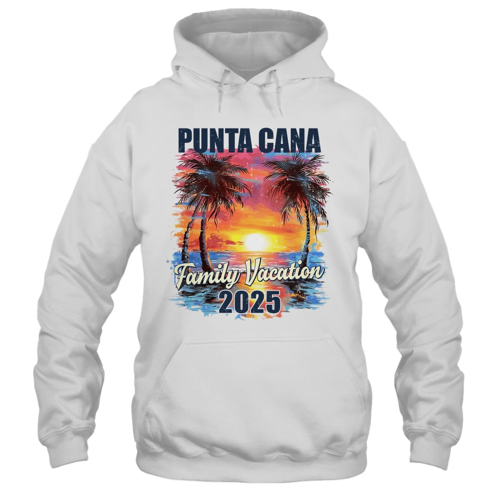Family Vacation Punta Cana 2025 Summer Trip Matching Shirt & Tank Top | siriusteestore