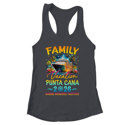 Family Vacation Punta Cana 2026 Matching Group Summer Shirt & Tank Top | siriusteestore