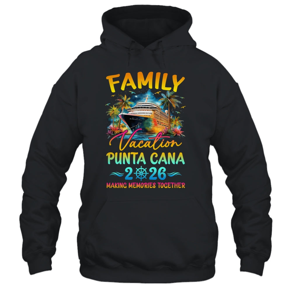 Family Vacation Punta Cana 2026 Matching Group Summer Shirt & Tank Top | siriusteestore