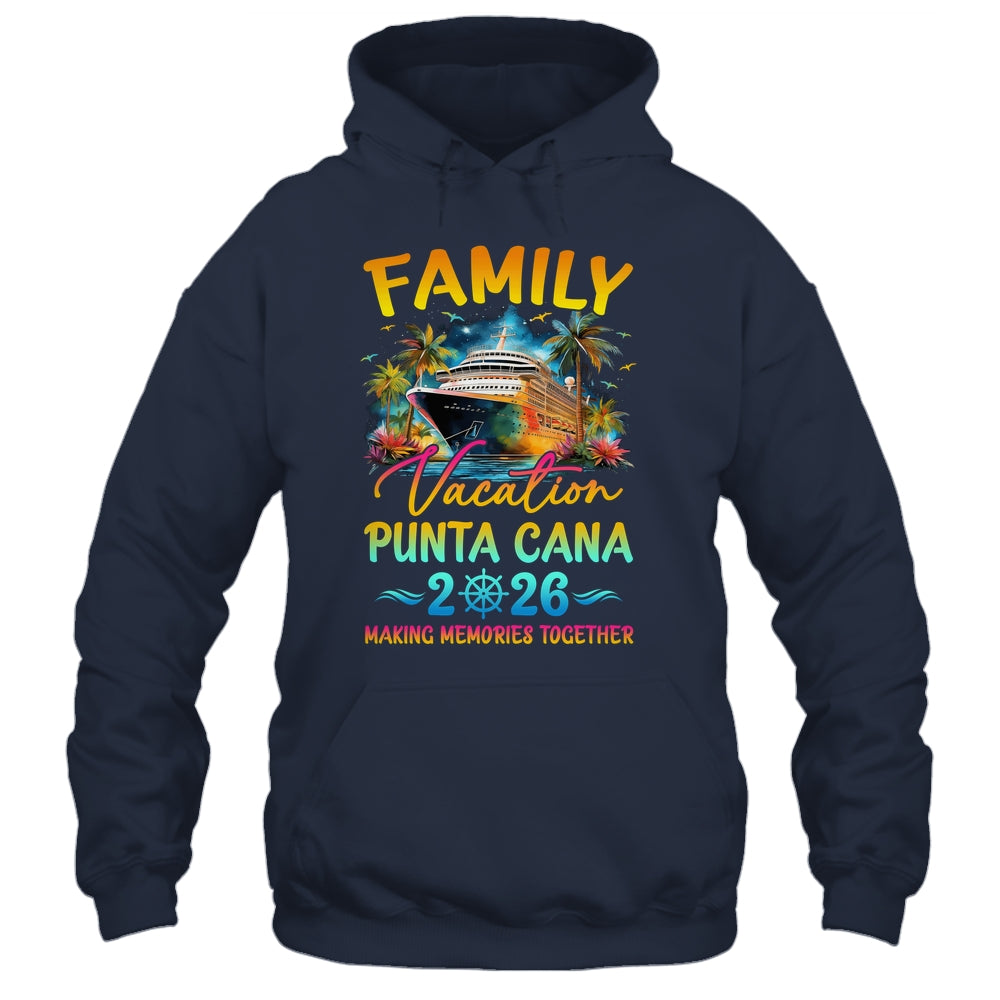 Family Vacation Punta Cana 2026 Matching Group Summer Shirt & Tank Top | siriusteestore